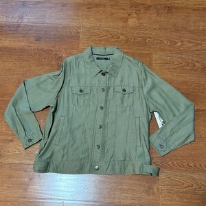 Tahari Olive Green Jacket